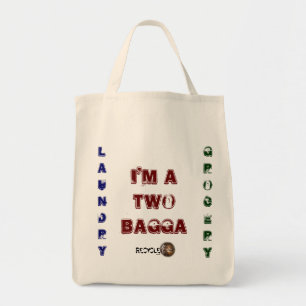 "Two Bagga" Canvas Bag Tygkasse