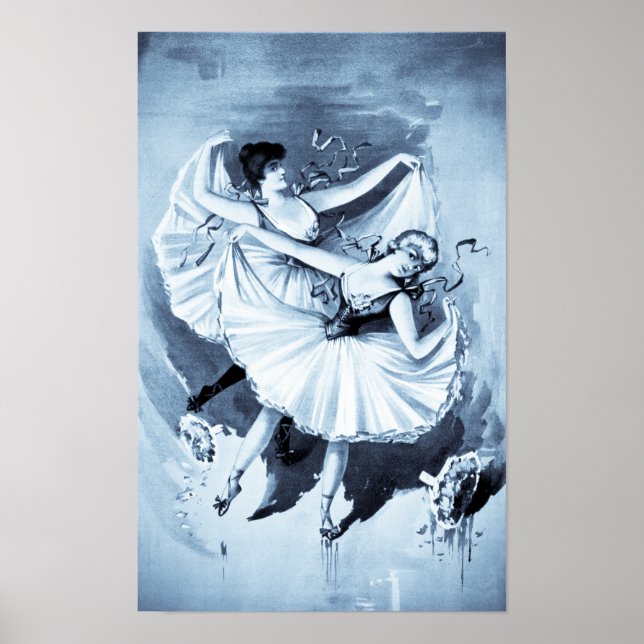"Two Ballerinas" print/poster (selenium tint) Poster (Framsidan)