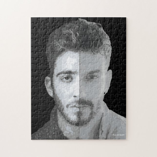 Two Brothers Legend, Kraków, Poland Myth Pussel (Vertikal)