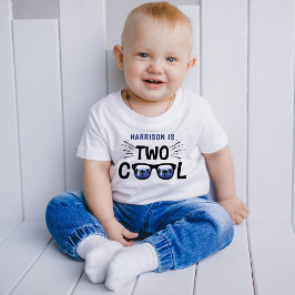 Two Cool Boys 2-årsdag T Shirt