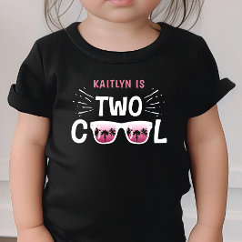 Two Cool Girls 2-årsdag T Shirt
