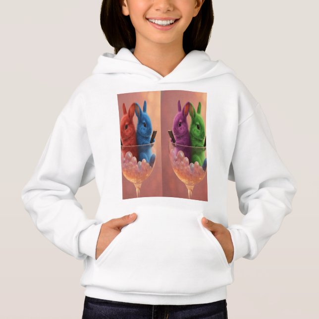 two cups have rabbits t shirt (Framsida)