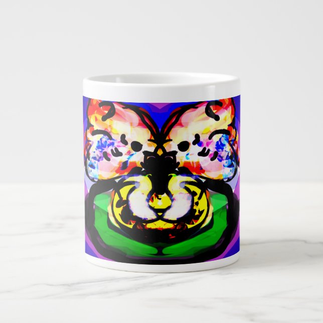 Two Doves  spring  Jumbo Mugg (Framsidan)