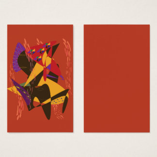 Two Elegant Black Women Visitkort