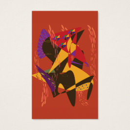  Two Elegant Black Women Visitkort