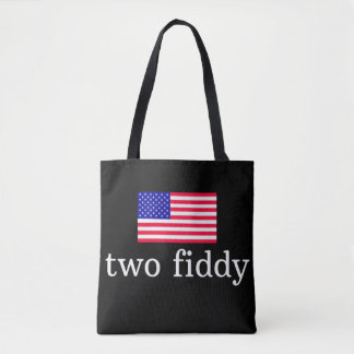 Two Fiddy Tote Tygkasse
