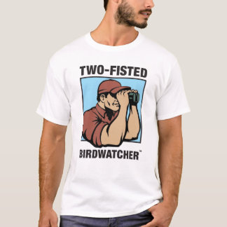Two-Fisted fågelskådarekapacitetsmuskel T-shirt