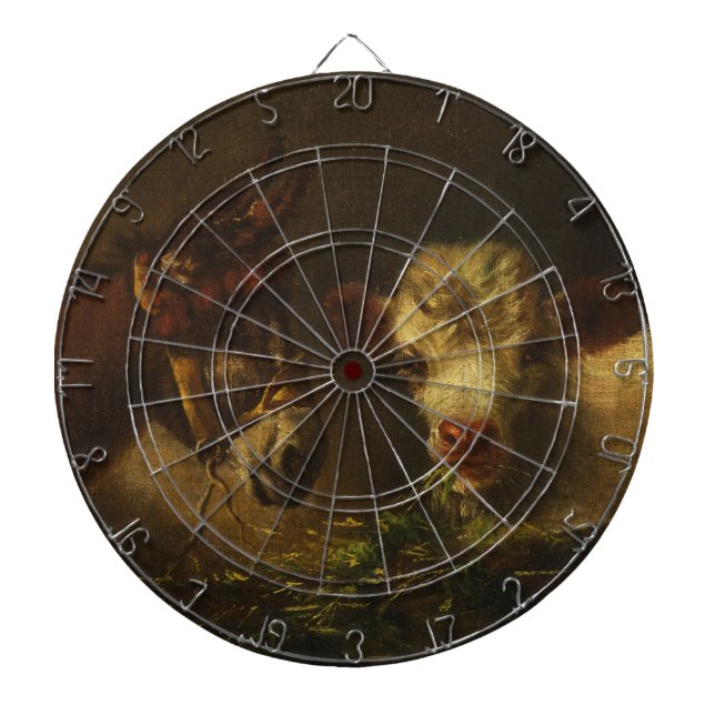 Two Friends (Donkey and Lamb) (Farm Animals) Darttavla (Framsidan)