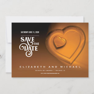 Two Hearts Beating As One - Gold - (Version 6) Spara Datumet