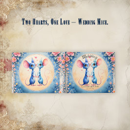 Two Hearts, One Love – Wedding Mice. Gästböcker