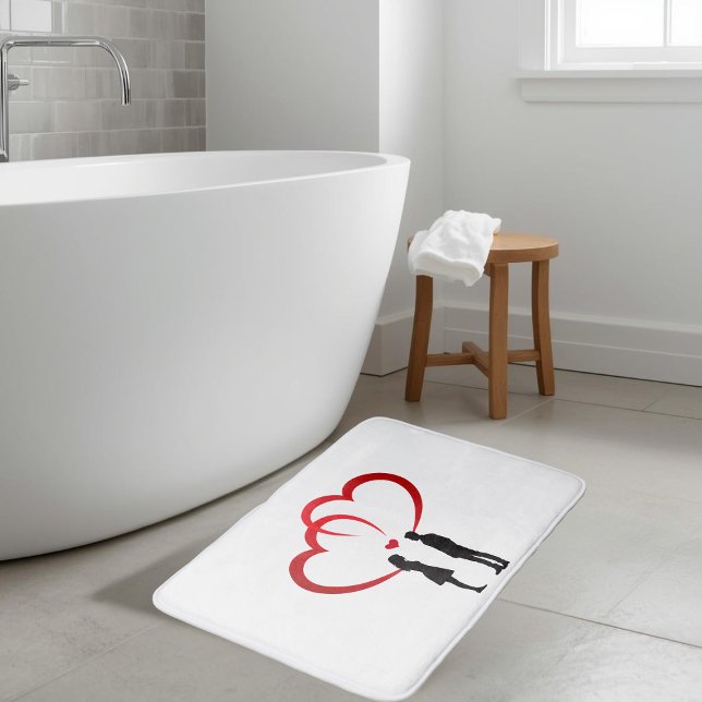 Two In Love Bath Mat Badrumsmatta (Skapare uppladdad)