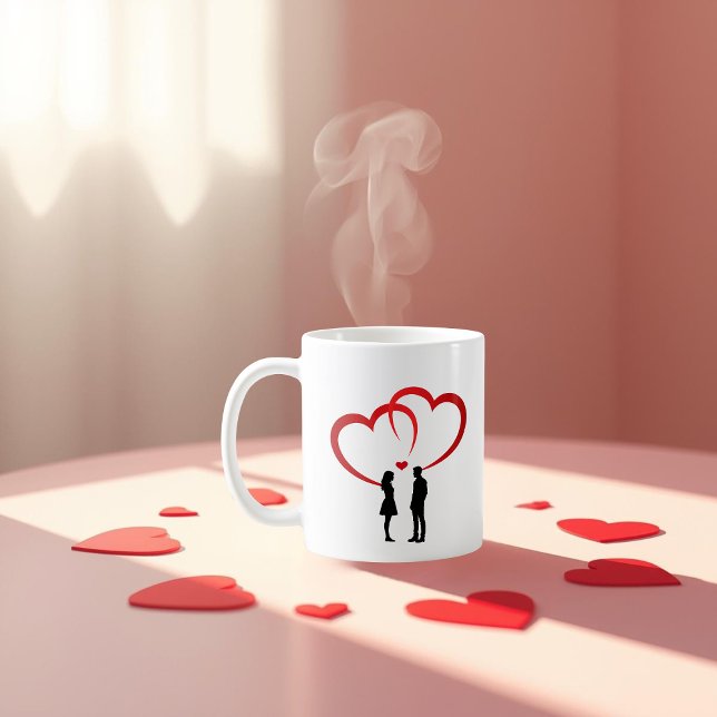 Two In Love Mug Kaffemugg (Skapare uppladdad)