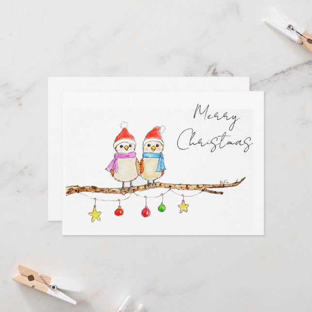 Two Little Birds  Inbjudningar (Fram/Back In Situ)