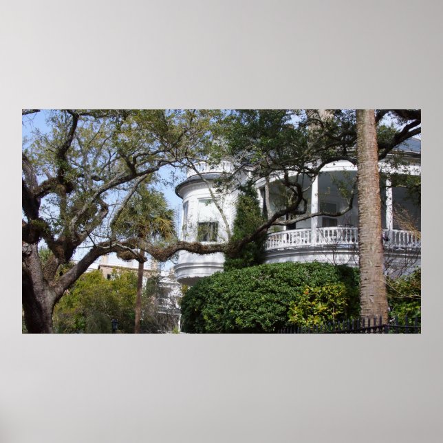 Two Meeting Street Inn, Charleston, SC Poster (Framsidan)