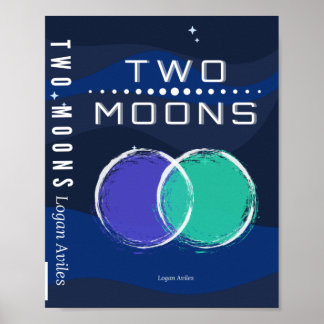 TWO MOONS Grundläggande Vertikal Poster