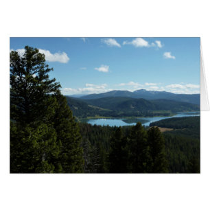 Two Ocean Lake vid Grand Teton National Park Hälsningskort