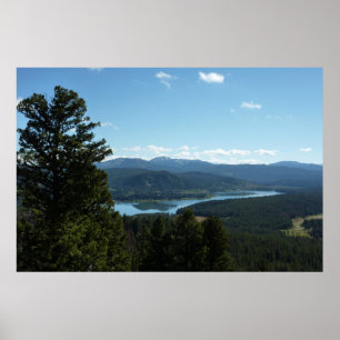 Two Ocean Lake vid Grand Teton National Park Poster