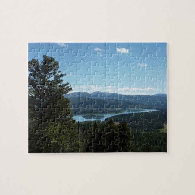 Two Ocean Lake vid Grand Teton National Park Pussel (Horisontell)