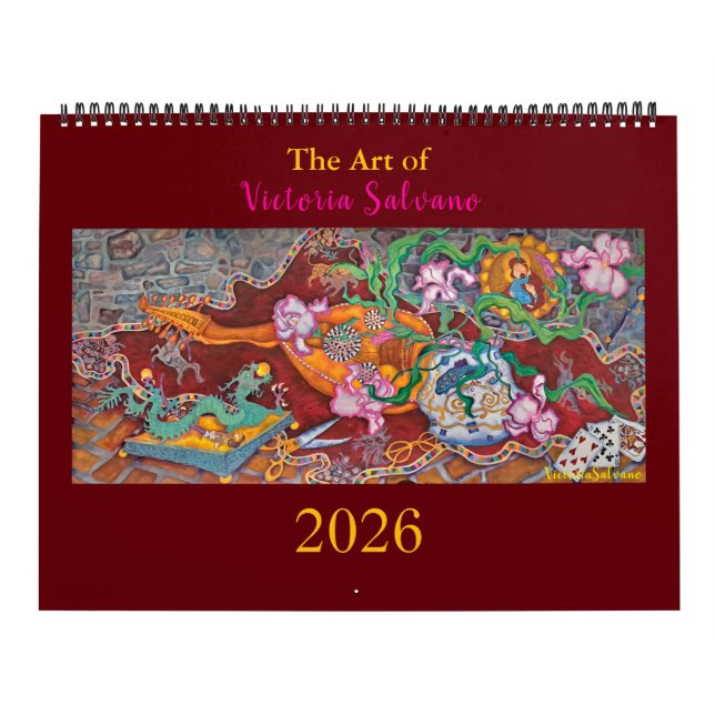 Two Page MediumCalendar, White Calendar Kalender (Omslag)