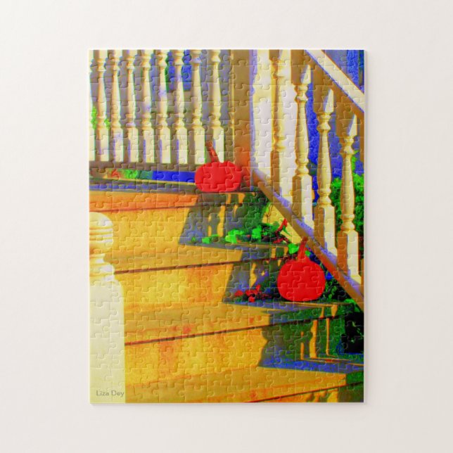 "Two Pumpkins" Jigszawa Puzzle Pussel (Vertikal)
