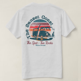 Two Rocks The Spot Surf Beach T Shirt