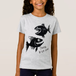 Two scary fish, personalized t shirt