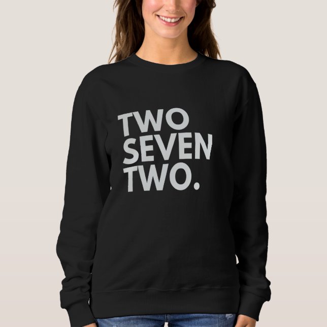 TWO SEVEN TWO Area Code 272 Scranton PA Pennsylvan T Shirt (Framsida)