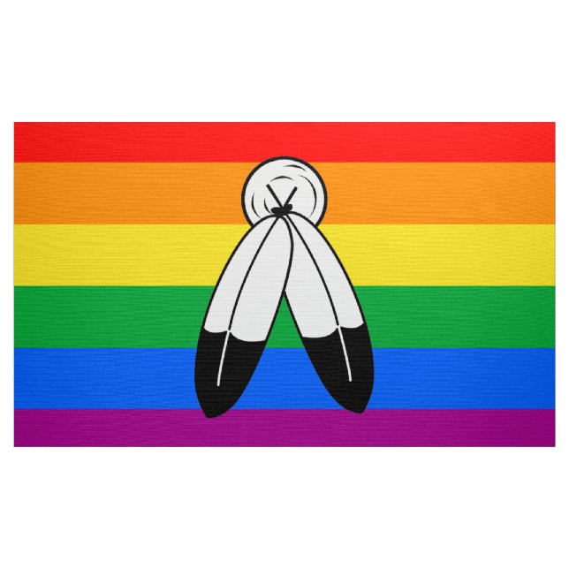 Two-Spirit HBTQ+-stolthetflagga Tyg (Yard)