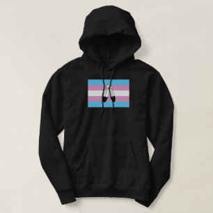 Two-Spirit Trans Pride Flagga Hoodie