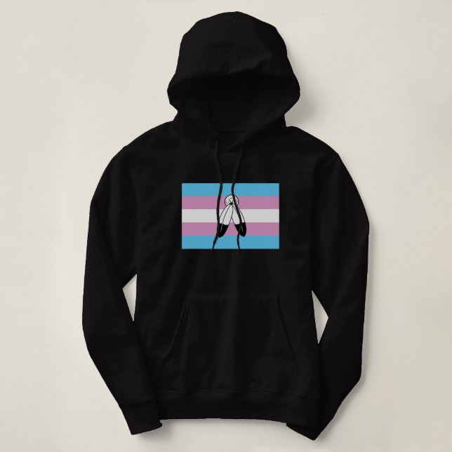 Two-Spirit Trans Pride Flagga T Shirt (Design framsida)