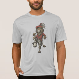 Two‑Tailed Lion Striker T Shirt
