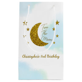Two The Moon 2nd Birthday Small Gift Bag