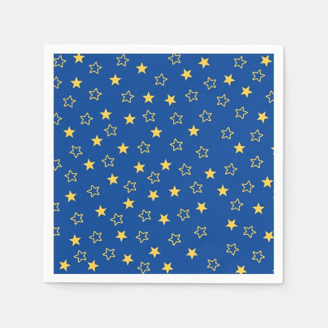 Two The Moon Second Birthday  Pappersservett (Framsidan)