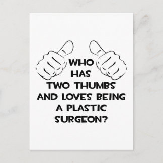 Two Thumbs .. Plastikkirurg Vykort