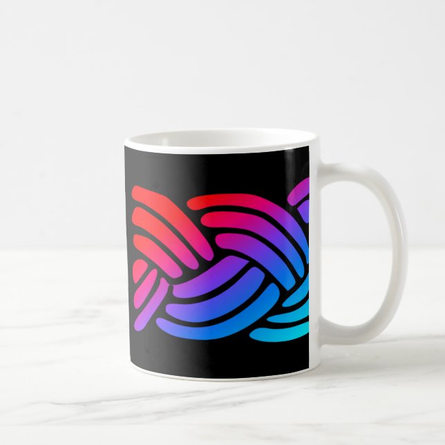 Two Tone drömväv Kaffemugg (Höger)