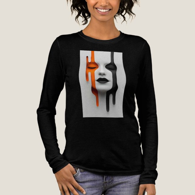 Two-Tone Face T Shirt (Framsida)