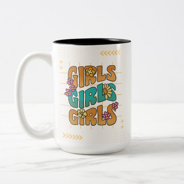 Two-Tone Mug, 15 oz Två-Tonad Mugg (Vänster)