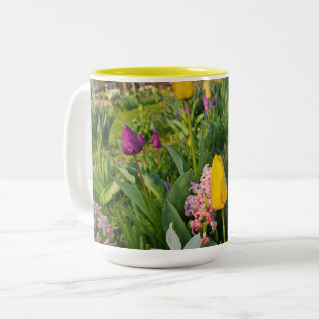 Two-tone Mug 15 oz Två-Tonad Mugg (Framsida vänster)