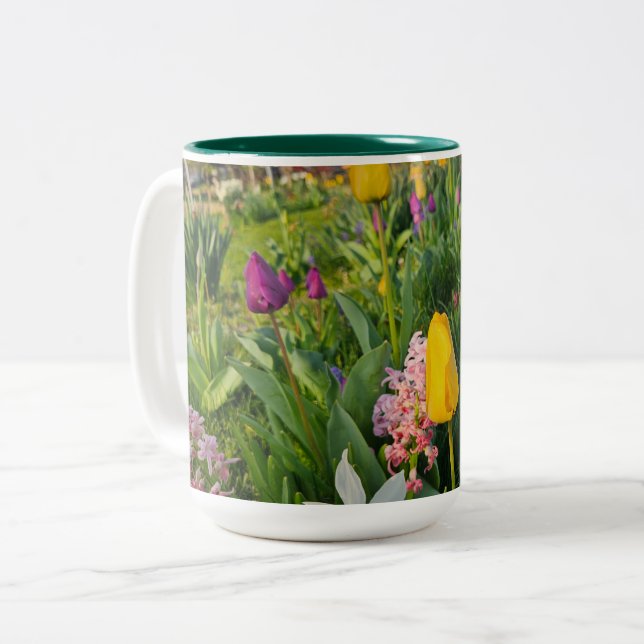 Two-tone Mug 15 oz Två-Tonad Mugg (Framsida vänster)
