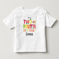 Two-tti Frutti Cutie Fruit 2-års födelsedagsfest