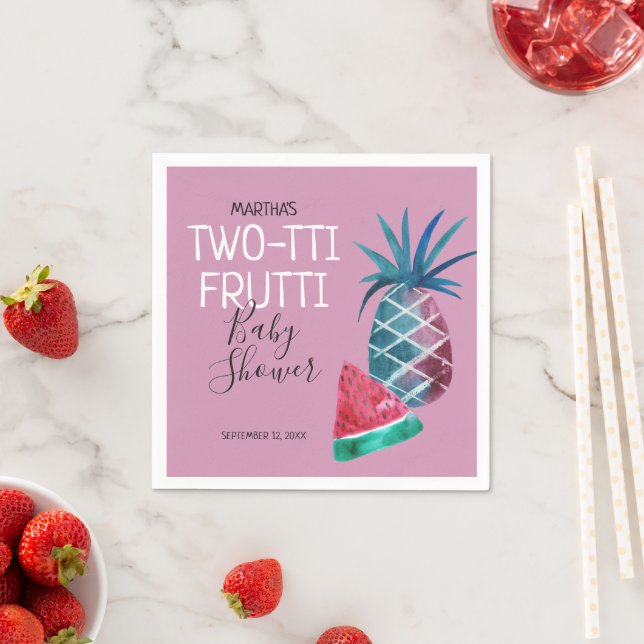Two-tti Frutti Flickbabykalas Pappersservett (Insitu)