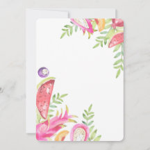 TWO-TTI FRUTTI Födelsedag- Flickors 2-års födelsed