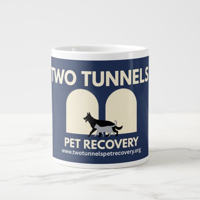 Two Tunnels Mug  Jumbo Mugg (Framsidan)