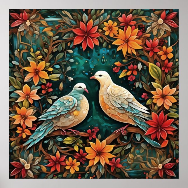 Two Turtle Doves Poster (Framsidan)