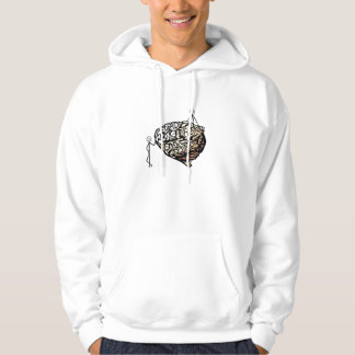 twobrosonemind sweatshirt med luva