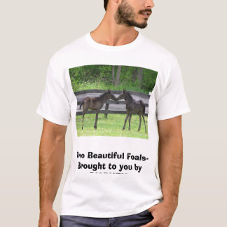 Twofoals2006 två härliga Föl kom med till y… Tee Shirt