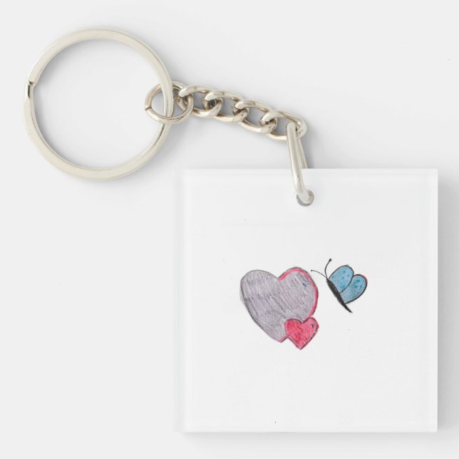 Twos Hearts med Butterfly (Framsidan)