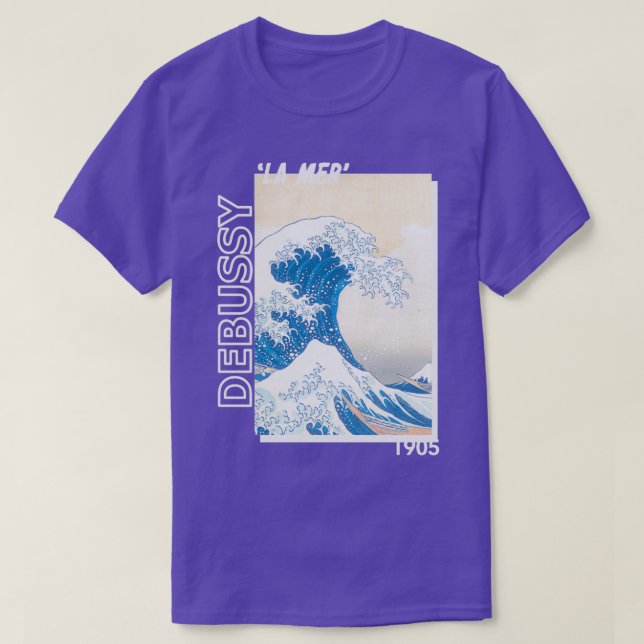 twoset violin debussy la mer 1905 t shirt (Design framsida)