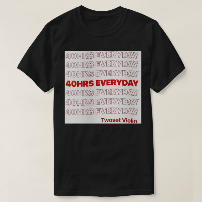 twosetviolin t shirt (Design framsida)