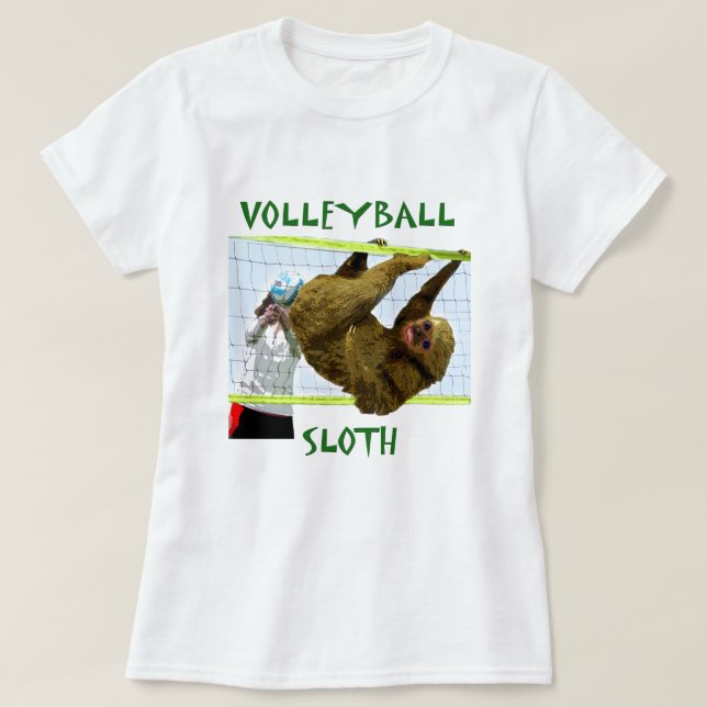 TwoTow gör volleyboll Tee Shirt (Design framsida)